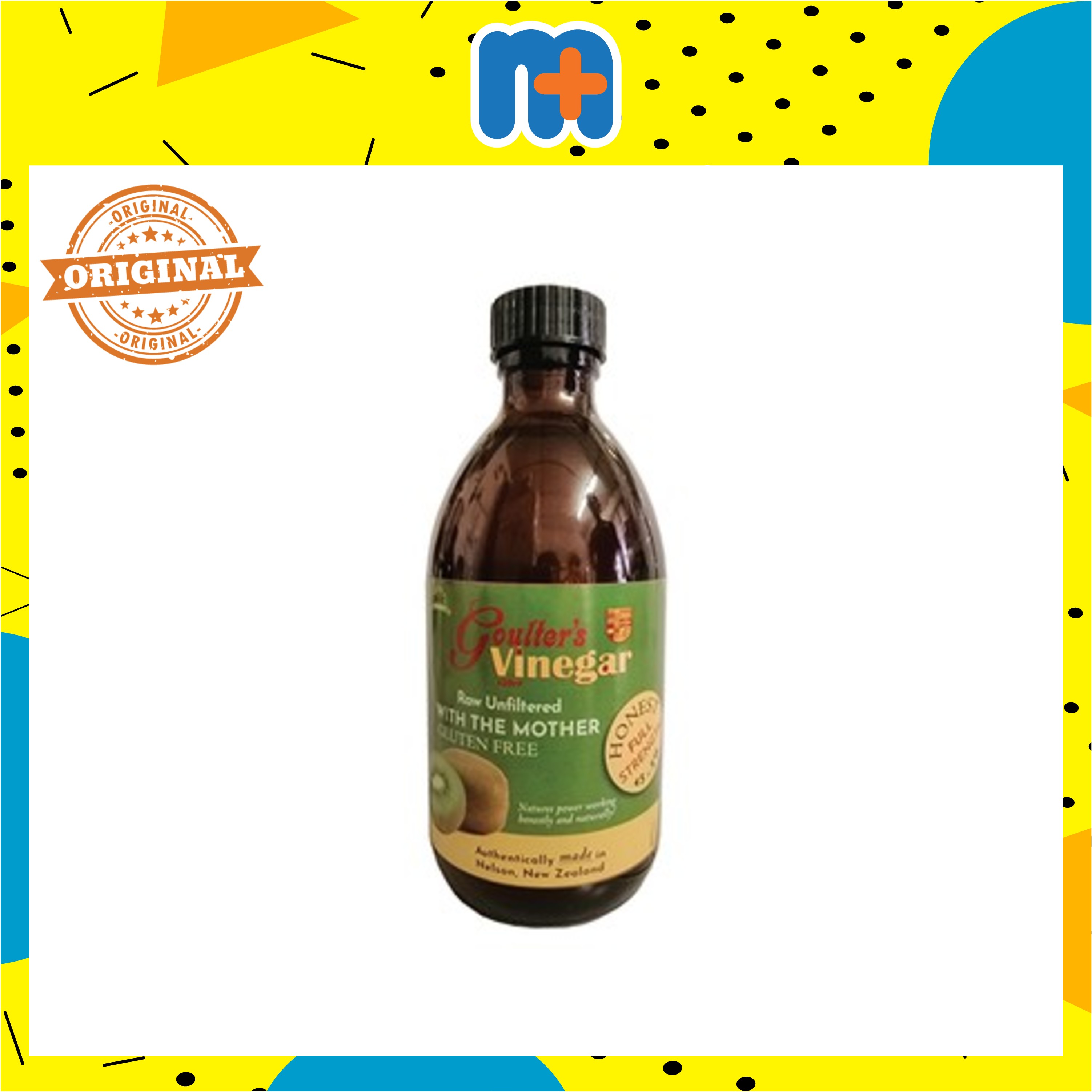 [MPLUS] GOULTER'S Kiwi Cider Vinegar 300ml